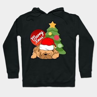 Christmas Dog Merry Xmas T-Shirt T-Shirt Hoodie